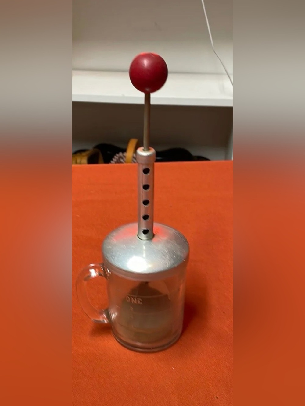 Vintage Hazel Atlas 1 Cup Food Chopper